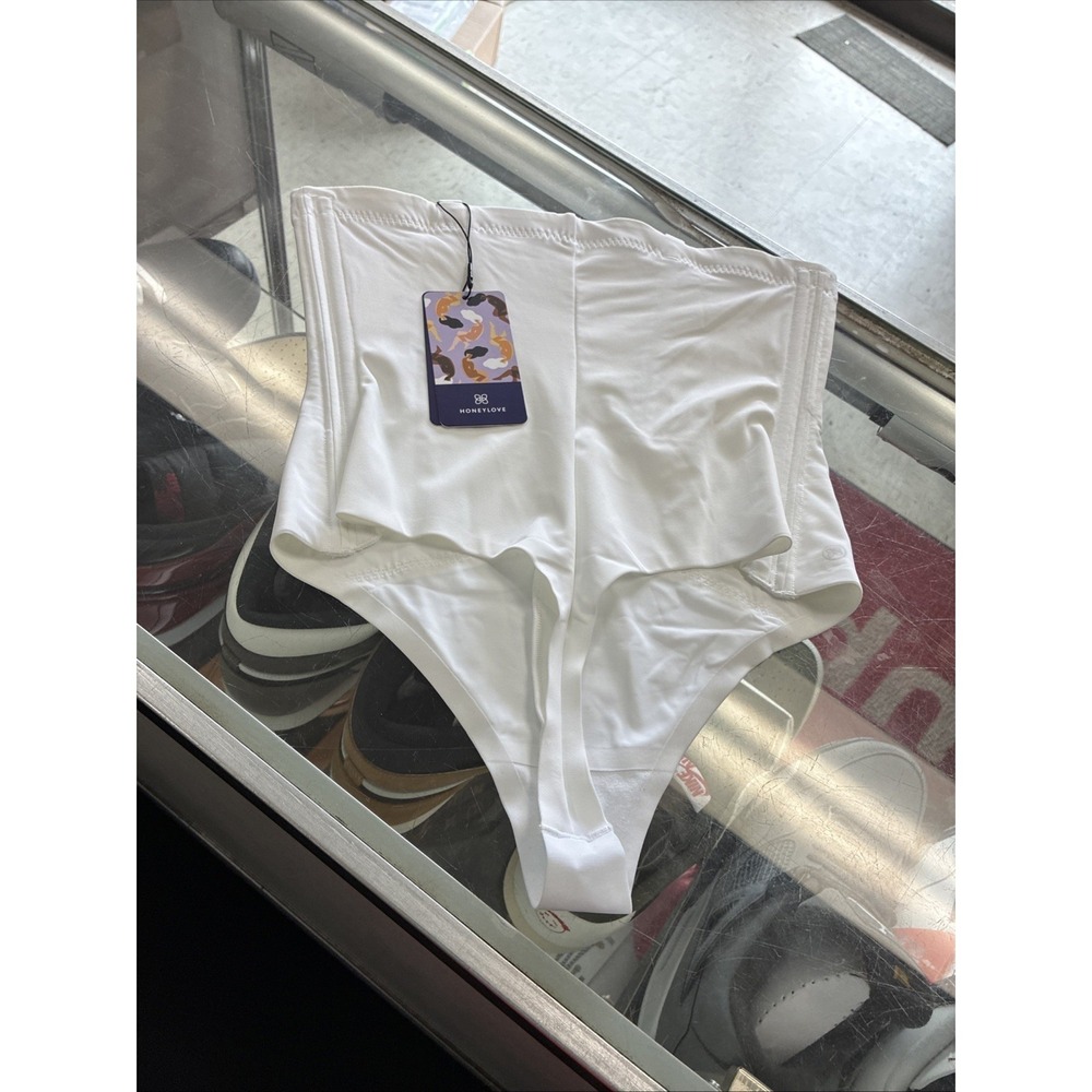 Honeylove Superpower Thong XL White Seamless Shapewear Sculpting HLSPT01-ASTRAL